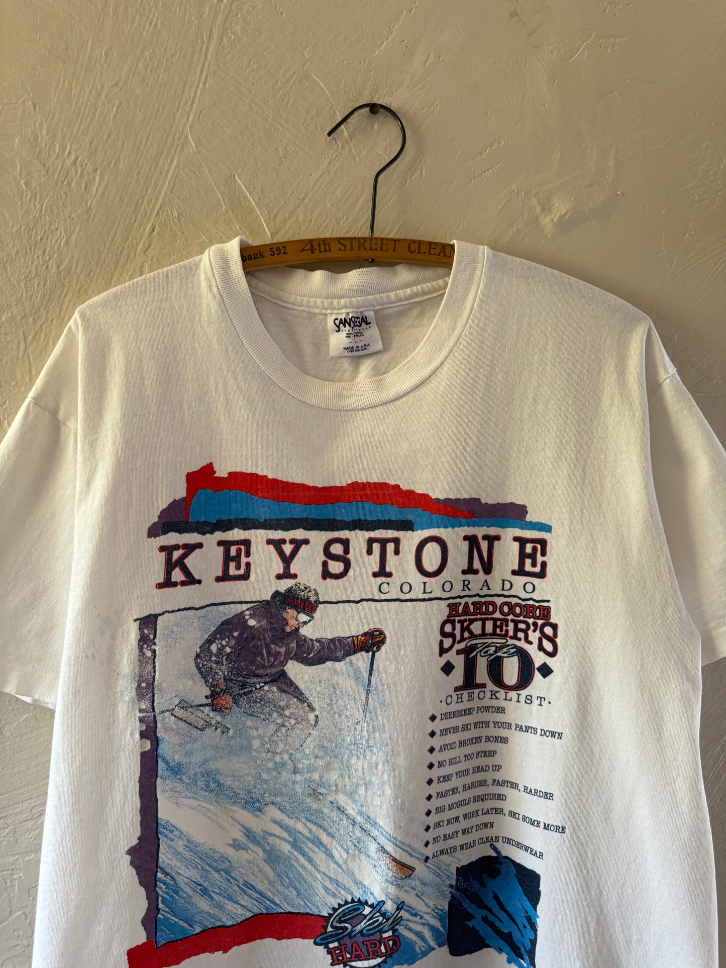 1990s Keystone Colorado Skiing T-Shirt