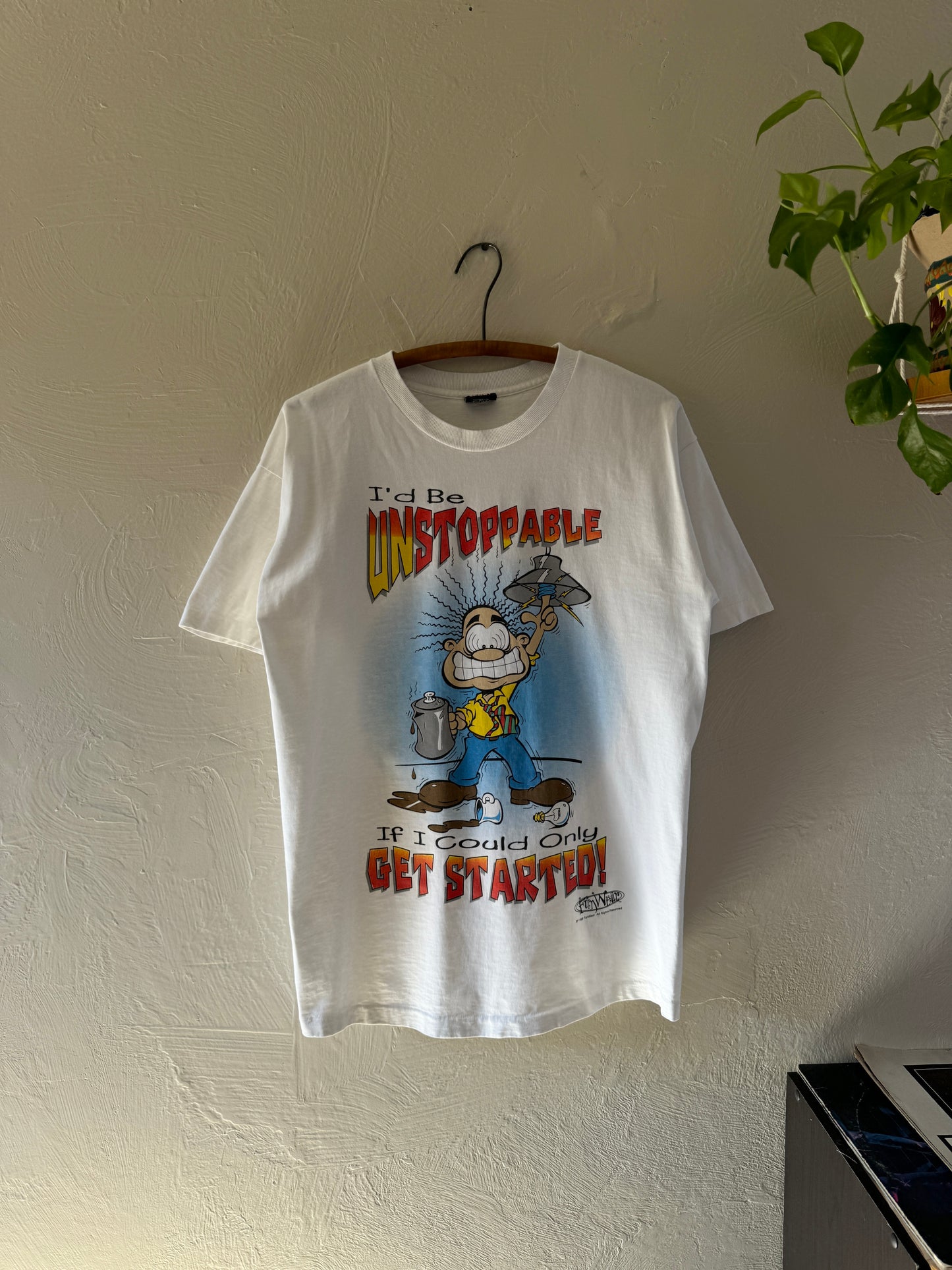 1990s The Unstoppable Man Parody T-Shirt